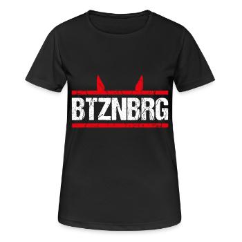 Kaiserslautern Betzenberg - Frauen T-Shirt atmungsaktiv - Schwarz - Vorne - AI Model Female 172 light (172cm)