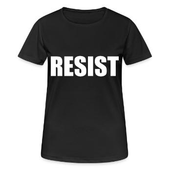 Resist - T-shirt respirant Femme - noir - Devant - AI Model Female 172 light (172cm)