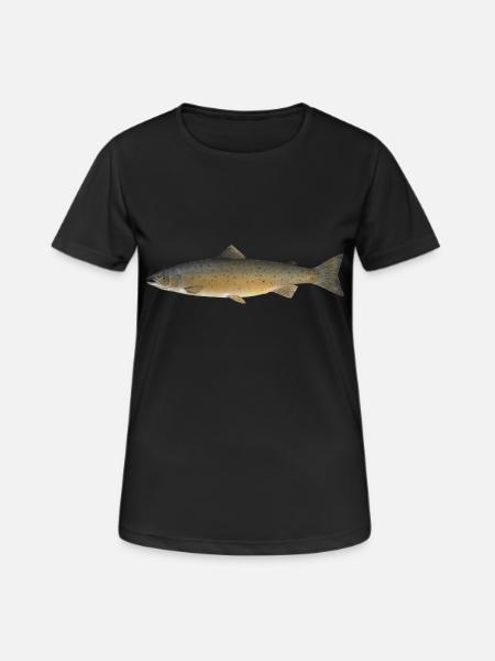 Salmon 2 - T-shirt respirant Femme - noir