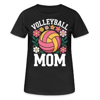 volley-ball dire drôle de cadeau de volley-ball - T-shirt respirant Femme - noir - Devant - AI Model Female 172 light (172cm)