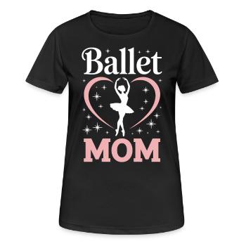Ballet Saying Ballerina Funny Ballet Gift - Women's Breathable T-Shirt - black - Front - AI Model Female 172 light (172cm)