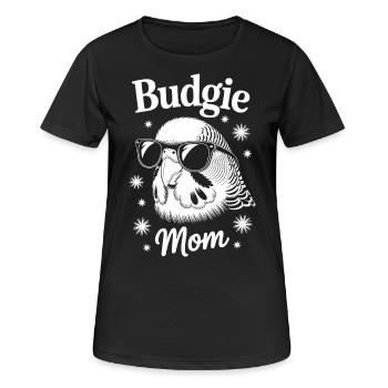Budgie Saying Funny Budgie Gift - Women's Breathable T-Shirt - black - Front - AI Model Female 172 light (172cm)