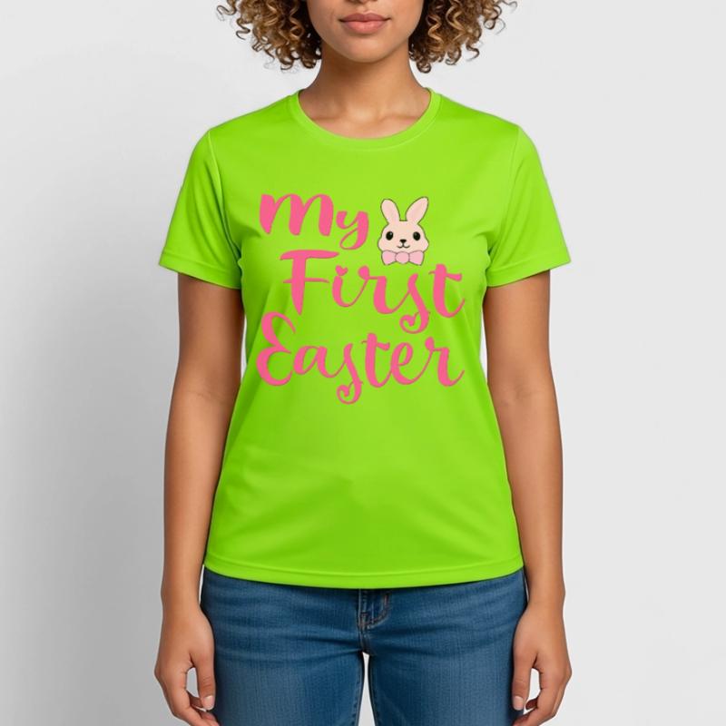 My First Easter Rabbit Women's Breathable T-Shirt
