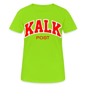 Lime Post - Women's Breathable T-Shirt - neon green - Front - AI Model Female 172 dark (172cm)