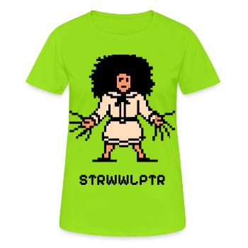 The 8-bit Struwwelpeter - Women's Breathable T-Shirt - neon green - Front - AI Model Female 172 dark (172cm)
