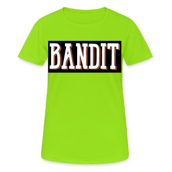 bandit thief ganowe - Women's Breathable T-Shirt - neon green - Front - AI Model Female 172 dark (172cm)