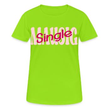 Single Mouse Girlfriend - Women's Breathable T-Shirt - neon green - Front - AI Model Female 172 dark (172cm)