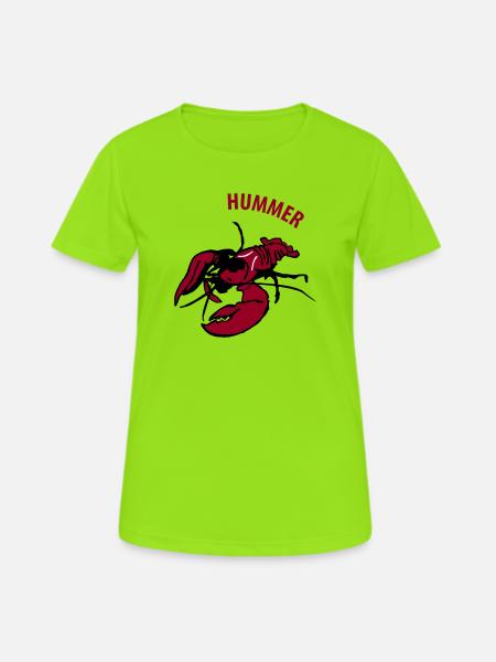 Lobster - Women's Breathable T-Shirt - neon green