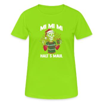 Archery Archery Archery - Women's Breathable T-Shirt - neon green - Front - AI Model Female 172 dark (172cm)