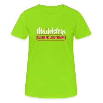 Girls' Trip 2026 Girls' Trip Girls' Tour Girls' Trip - Women's Breathable T-Shirt - neon green - Front - AI Model Female 172 dark (172cm)