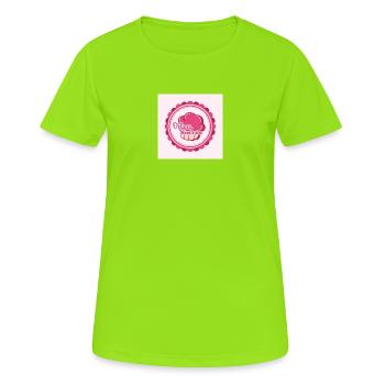 Saïd Nezlaoui - T-shirt respirant Femme - vert néon - Devant - AI Model Female 172 dark (172cm)