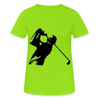 Glodist swing - Women's Breathable T-Shirt - neon green - Front - AI Model Female 172 dark (172cm)