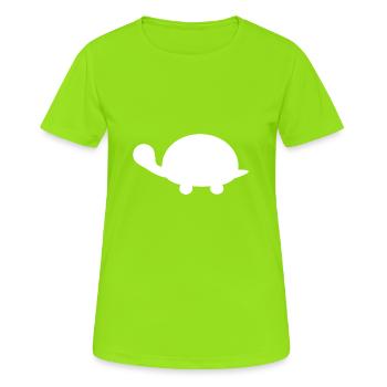 Turtle Turtles - Women's Breathable T-Shirt - neon green - Front - AI Model Female 172 dark (172cm)