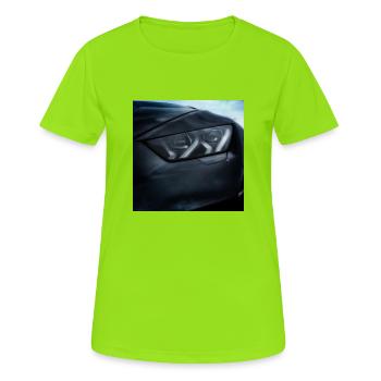 Lambo - Women's Breathable T-Shirt - neon green - Front - AI Model Female 172 dark (172cm)
