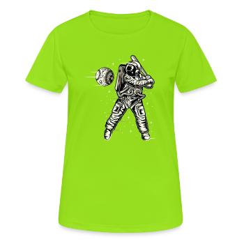 World Championship Baseball - Women's Breathable T-Shirt - neon green - Front - AI Model Female 172 dark (172cm)