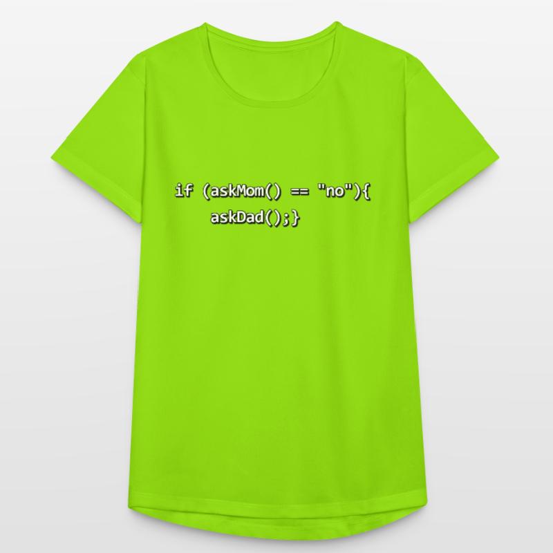 If IF mother father nerd source code programmer Women's Breathable T-Shirt