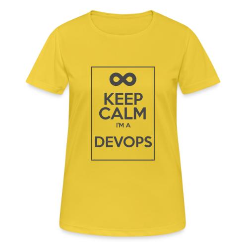 Keep Calm I'm a devops - Women's Breathable T-Shirt