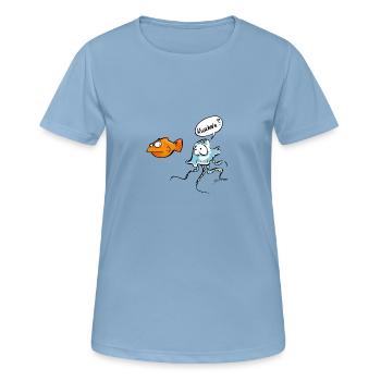Cuddling? - Women's Breathable T-Shirt - sky blue - Front - AI Model Female 172 light (172cm)