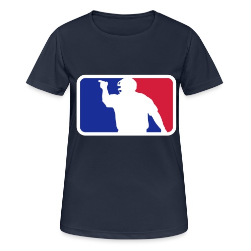 Baseball Umpire Logo - Dame T-shirt svedtransporterende