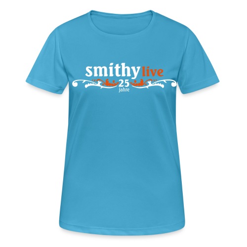 SMITHY_25 jahre_neg - Frauen T-Shirt atmungsaktiv