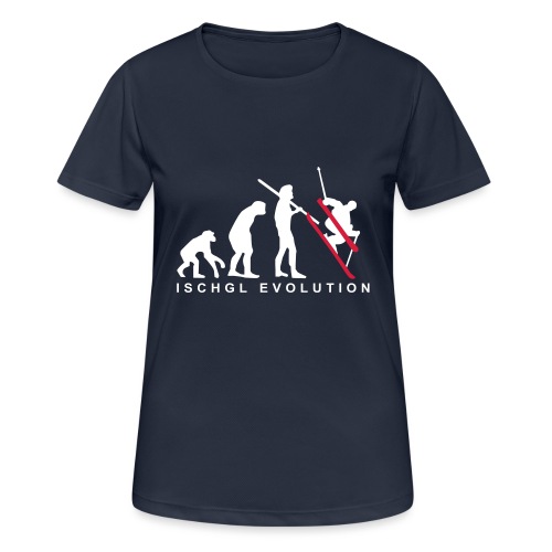 Ischgl Evolution Ski - Frauen T-Shirt atmungsaktiv