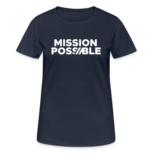 FYW MISSION POSSIBLE Edition - Front - Women's Breathable T-Shirt