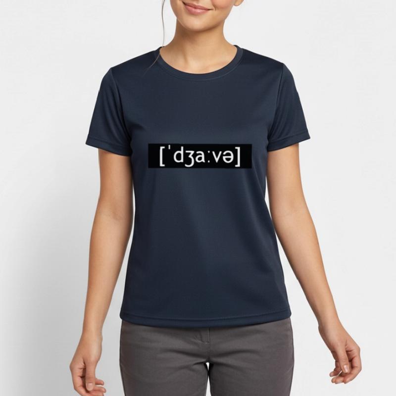 JAVA CODAGE SELON ÉCRITURE T-shirt respirant Femme