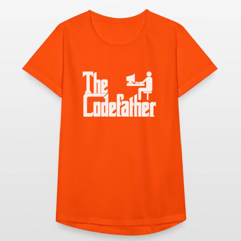 The Codefather Programmer PC Coding Gift Women's Breathable T-Shirt