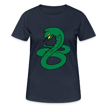 Cobra - Women's Breathable T-Shirt - dark navy - Front - AI Model Female 172 light (172cm)