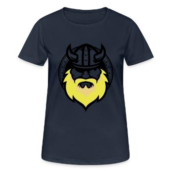Odin - Women's Breathable T-Shirt - dark navy - Front - AI Model Female 172 light (172cm)