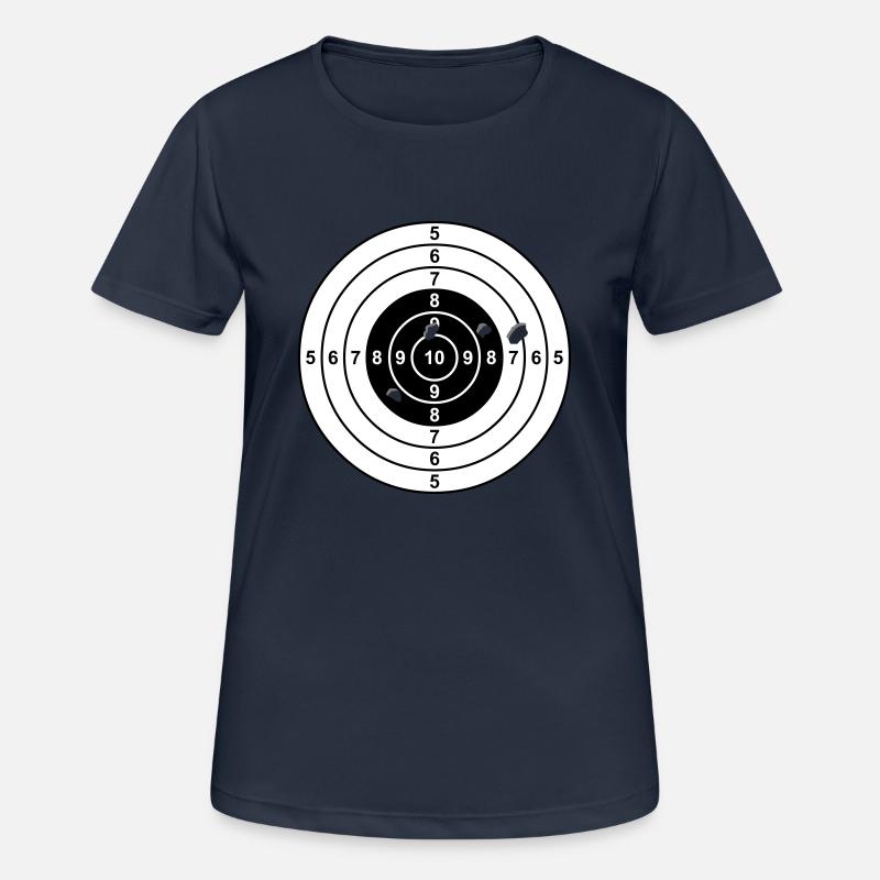 aiming - Women's Breathable T-Shirt - dark navy
