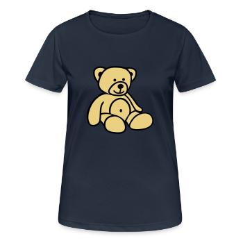 Teddy - Women's Breathable T-Shirt - dark navy - Front - AI Model Female 172 light (172cm)