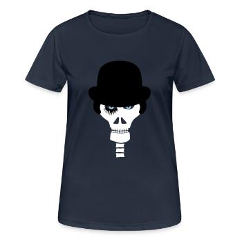 Head of droogie!!! - Women's Breathable T-Shirt - dark navy - Front - AI Model Female 172 light (172cm)