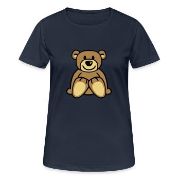 Teddy - Women's Breathable T-Shirt - dark navy - Front - AI Model Female 172 light (172cm)