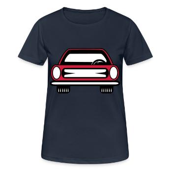 Car car grill car - Women's Breathable T-Shirt - dark navy - Front - AI Model Female 172 light (172cm)