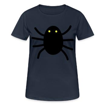 Insekt - Frauen T-Shirt atmungsaktiv - Dunkelnavy - Vorne - AI Model Female 172 light (172cm)