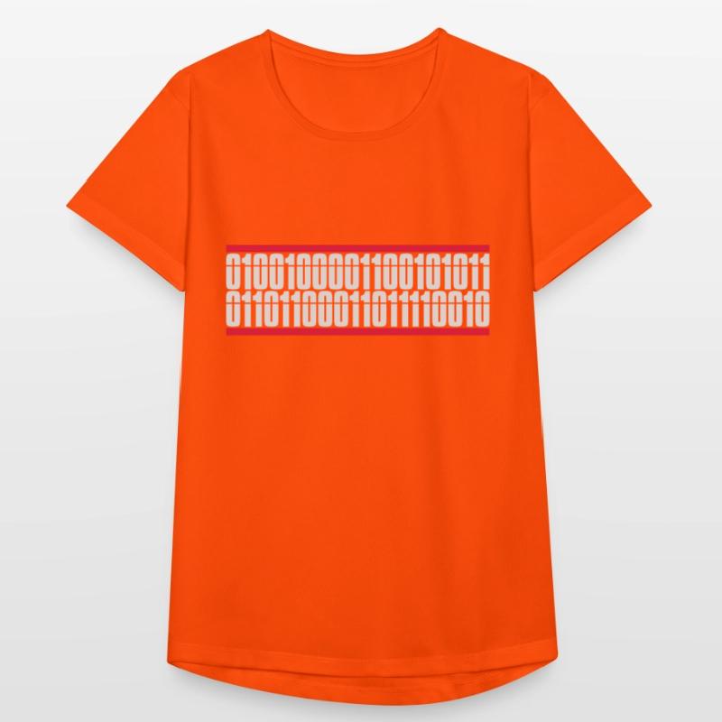 Binary Code Program Language Women's Breathable T-Shirt