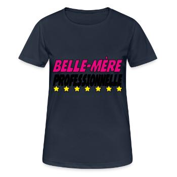 PROFESSIONELL Schwiegermutter - Frauen T-Shirt atmungsaktiv - Dunkelnavy - Vorne - AI Model Female 172 light (172cm)