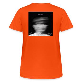 Do it. Motivationwear - Women's Breathable T-Shirt - neon orange - Back - AI Model Female 172 dark (172cm)