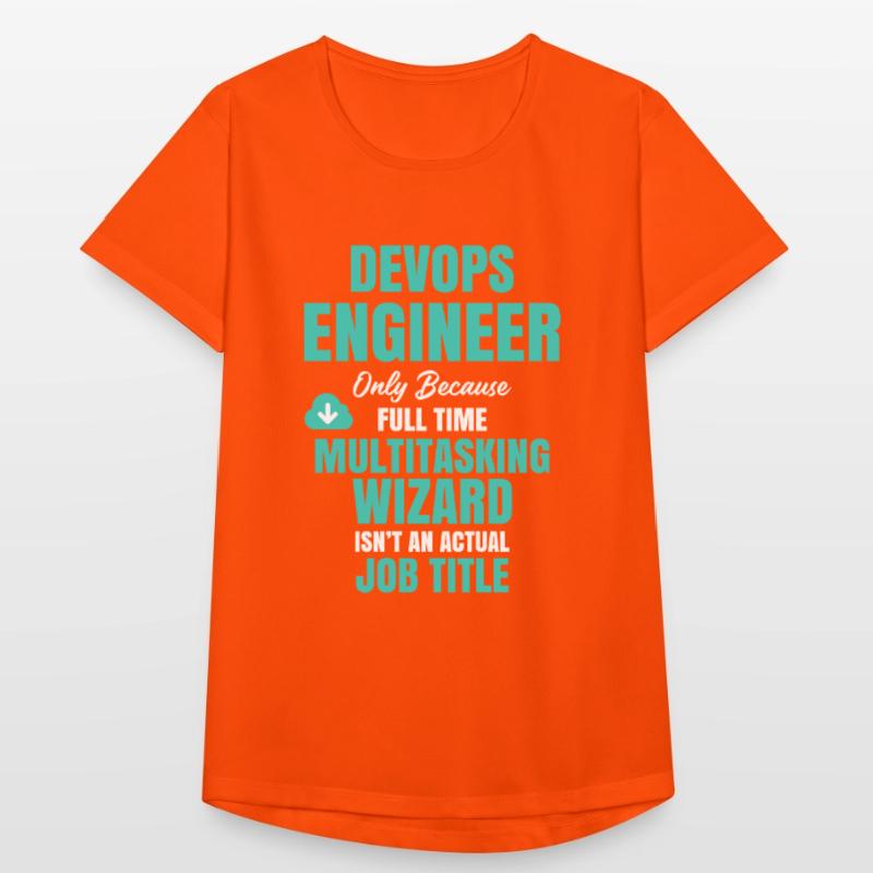 Assistant multitâche DevOps Engineer T-shirt respirant Femme