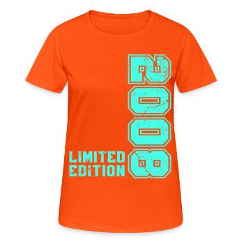 2008 Vintage Vintage Birthday Gift Retro - Women's Breathable T-Shirt - neon orange - Front - AI Model Female 172 dark (172cm)