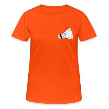 Federball Federball - Frauen T-Shirt atmungsaktiv - Neonorange - Vorne - AI Model Female 172 dark (172cm)