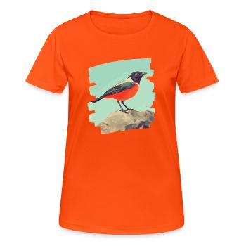 Canary - Women's Breathable T-Shirt - neon orange - Front - AI Model Female 172 dark (172cm)