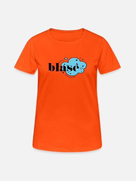 Blasé - Women's Breathable T-Shirt - neon orange
