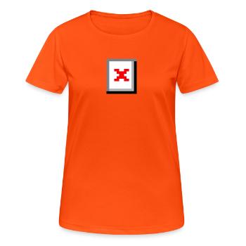 Image Not Found - Women's Breathable T-Shirt - neon orange - Front - AI Model Female 172 dark (172cm)