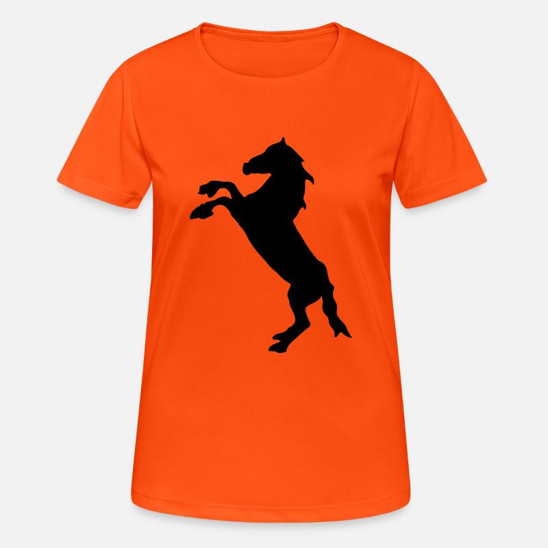 Con - Women's Breathable T-Shirt - neon orange