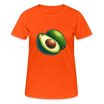 Anwälte - Frauen T-Shirt atmungsaktiv - Neonorange - Vorne - AI Model Female 172 dark (172cm)
