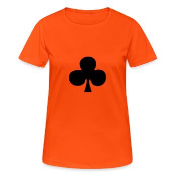 Clubs - Women's Breathable T-Shirt - neon orange - Front - AI Model Female 172 dark (172cm)
