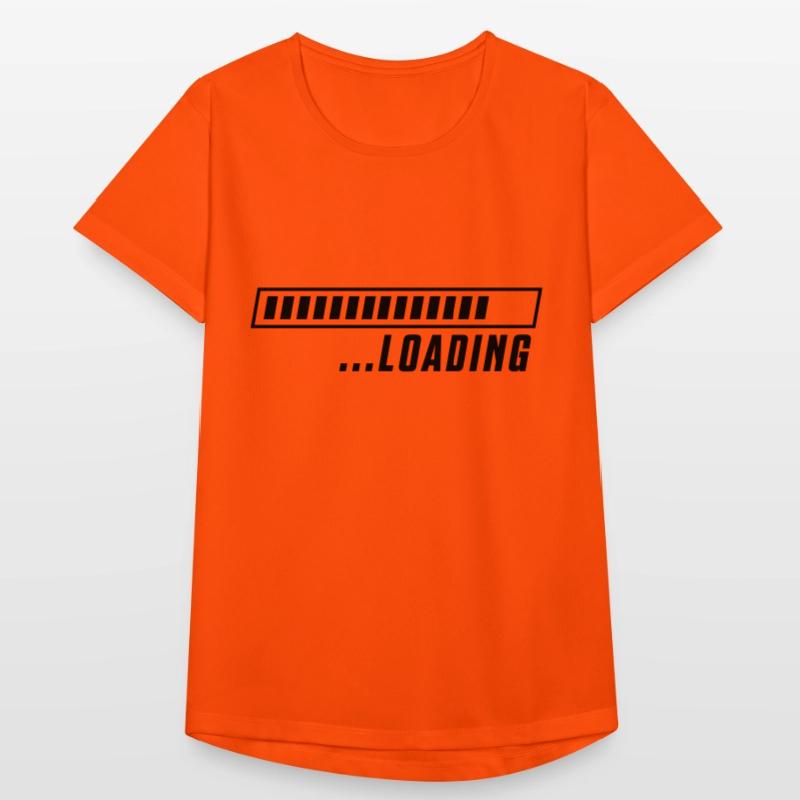 Loading loading bar Women's Breathable T-Shirt