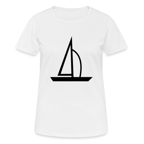 Segelboot - Frauen T-Shirt atmungsaktiv